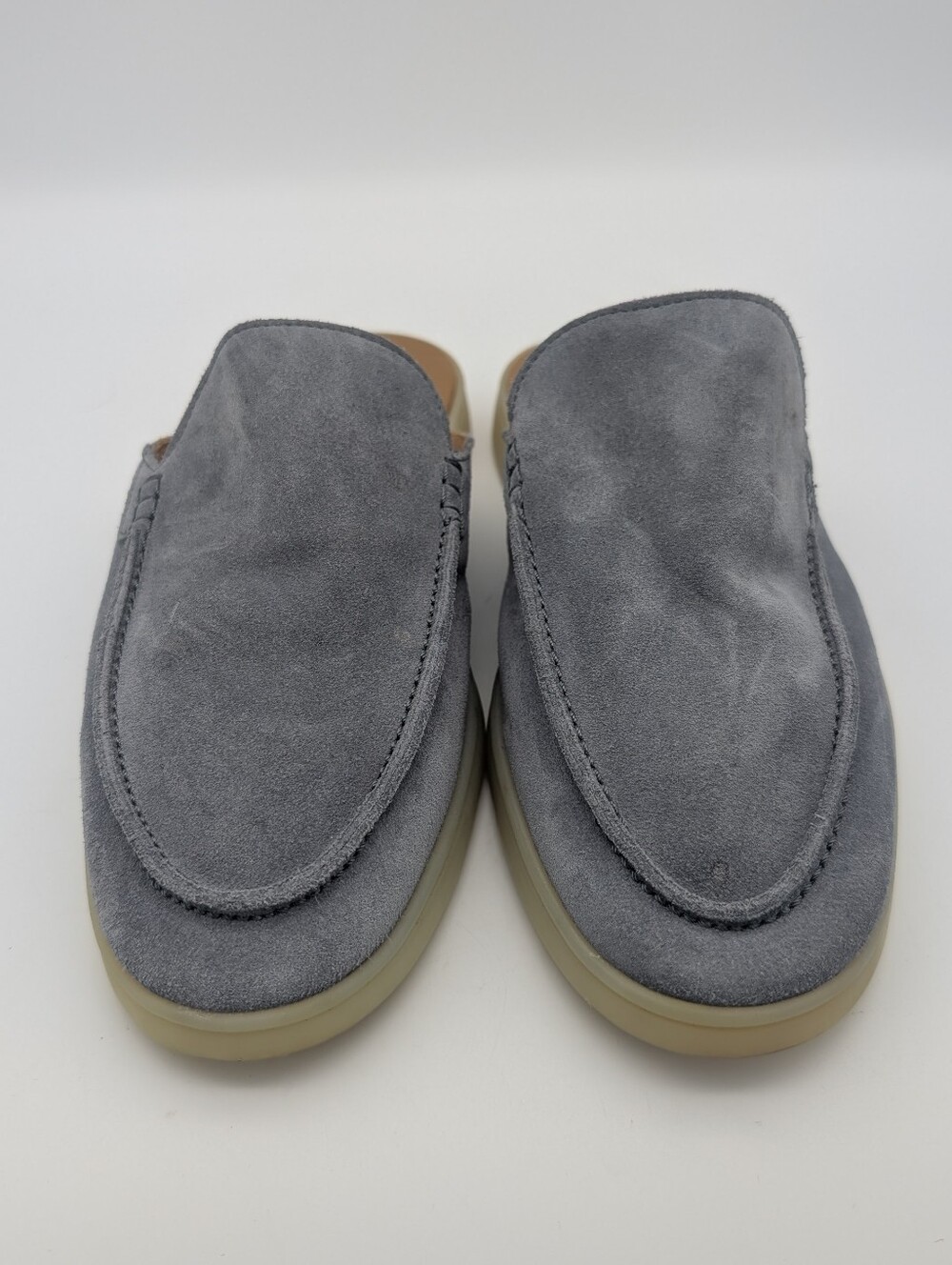 Russell & Bromley Suede Mules - Size 41